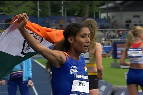 Ankita Dhyani breaks women's 2000m steeplechase national record in Israel