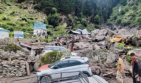 NDRF team reaches cloudburst hit Kishtwar village to join search and rescue ops
