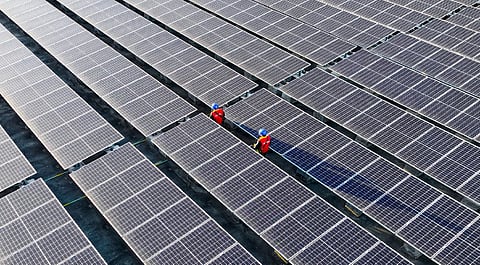 China rushes to build out solar, and emissions edge downward   