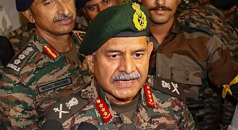 Army Chief Gen Dwivedi leaves for Algeria to boost military ties
