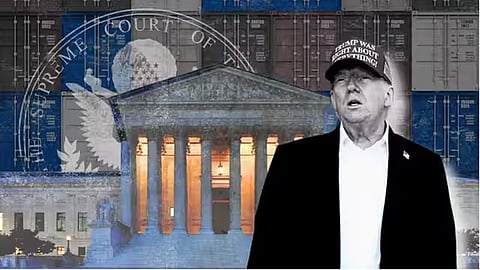 Trump asks Supreme Court to quickly take up tariffs case and reverse ruling finding them illegal