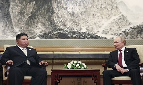 Putin meets North Korea's Kim in Beijing