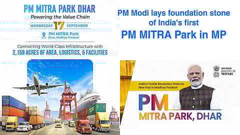 PM Modi lays foundation stone of India's first PM MITRA Park