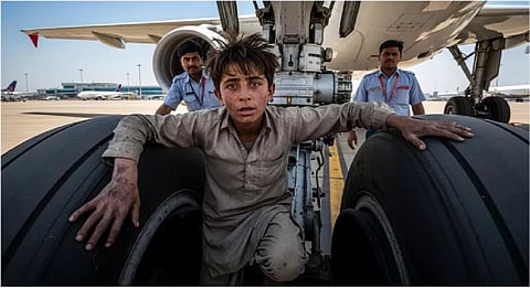 Afghan boy lands in Delhi by hiding in plane's landing gear