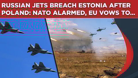 On the airspace breaches of Poland and Estonia