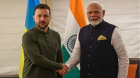 India 'mostly with us,' says  Zelenskyy 