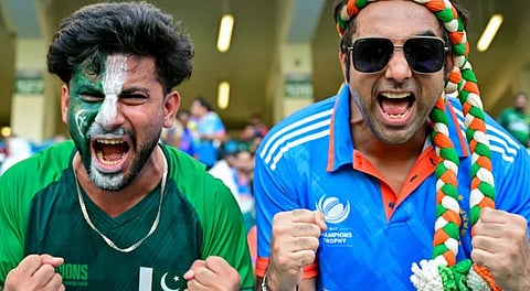  India Vs Pakistan- Fans are ready to celebrate the game.