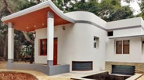 Union minister inaugurates India's first 3D-printed rural house