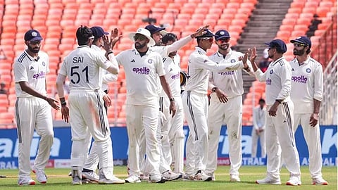 First cricket test: India won the match