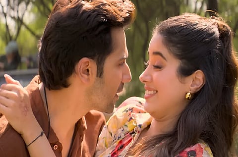 Bollywood stars Janhvi Kapoor and Varun Dhawan, starrer 'Sunny Sanskari Ki Tulsi Kumari' 