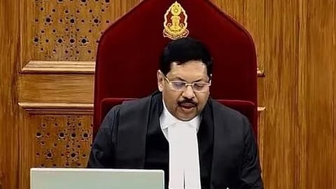 Lawyer tries to hurl shoe towards CJI