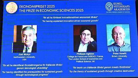 Nobel prize 2025 winners in Economics