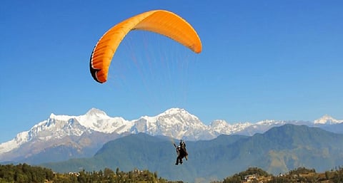 Tourism department gears up for commercial paragliding in Jammu by next year