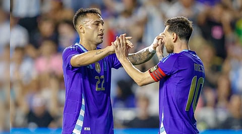 Messi gets two assists, Argentina beats Puerto Rico 6-0 