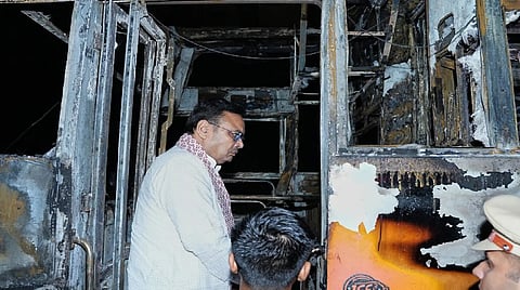 Jaisalmer bus fire