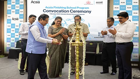  inaugurating the convocation ceremony of Acsia Finishing School Program 2025
