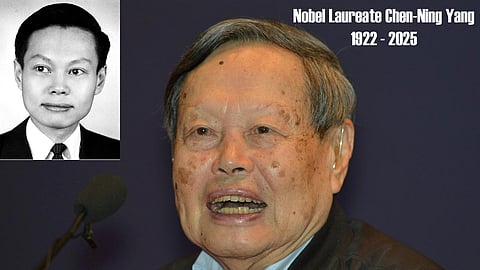 Physicist Chen-Ning Yang dies at 103