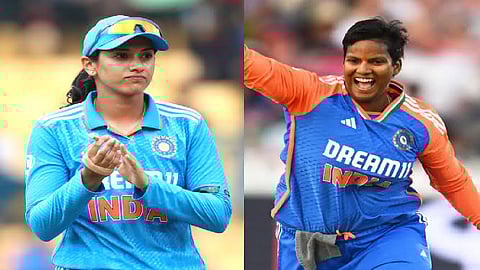  Smriti Mandhana ,   Deepti Sharma