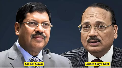CJI Gavai recommends Justice Surya Kant as next CJI 
