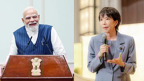 PM Modi speaks to his new Japanese counterpart