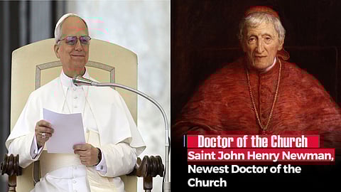 Pope declares Cardinal Newman church doctor