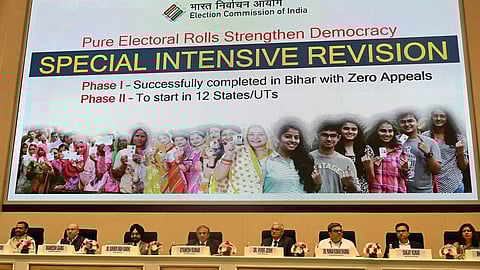 SIR of electoral rolls begins in 12 states, UTs