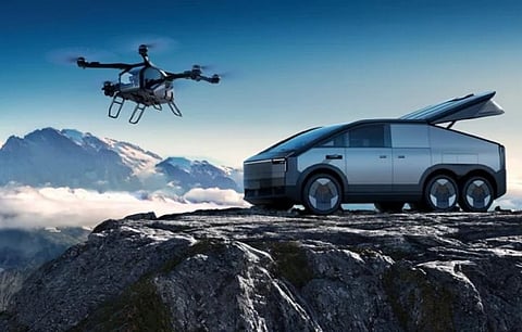 China-based company kicks off trial production of flying cars