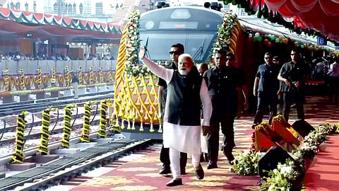 Ernakulam-Bengaluru Vande Bharat Express flagged off by PM