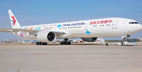 Shanghai-Delhi flight