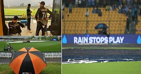 Rain washes out the 4th T20 between New Zealand and the West Indies 