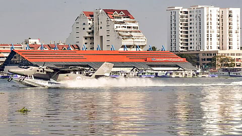 seaplane  ,Representative image