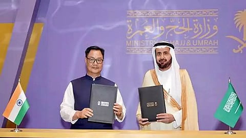Bilateral Haj Agreement signed with Saudi Arabia; India's quota fixed at 175,025 for 2026   