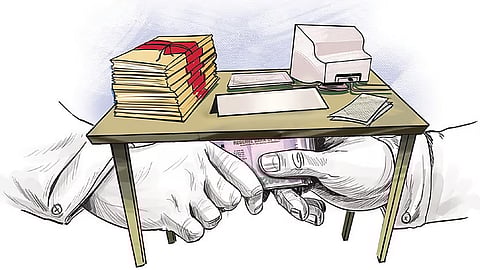 Electricity Board official caught red-handed