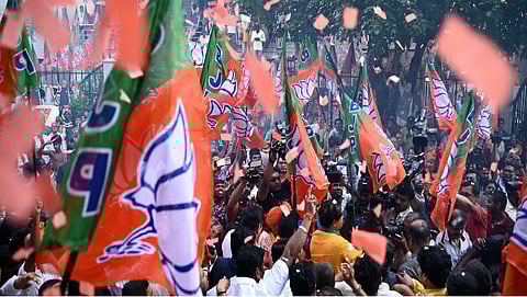 BJP celebrates NDA's Bihar victory across Kerala 