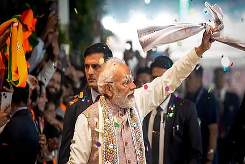 Want to assure people of West Bengal we will throw out 'jungle raj' from there: PM Modi