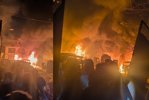  blast at JK police station 