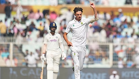 Jansen rattles India top order after Bavuma fifty, India 10/2 at lunch chasing 124