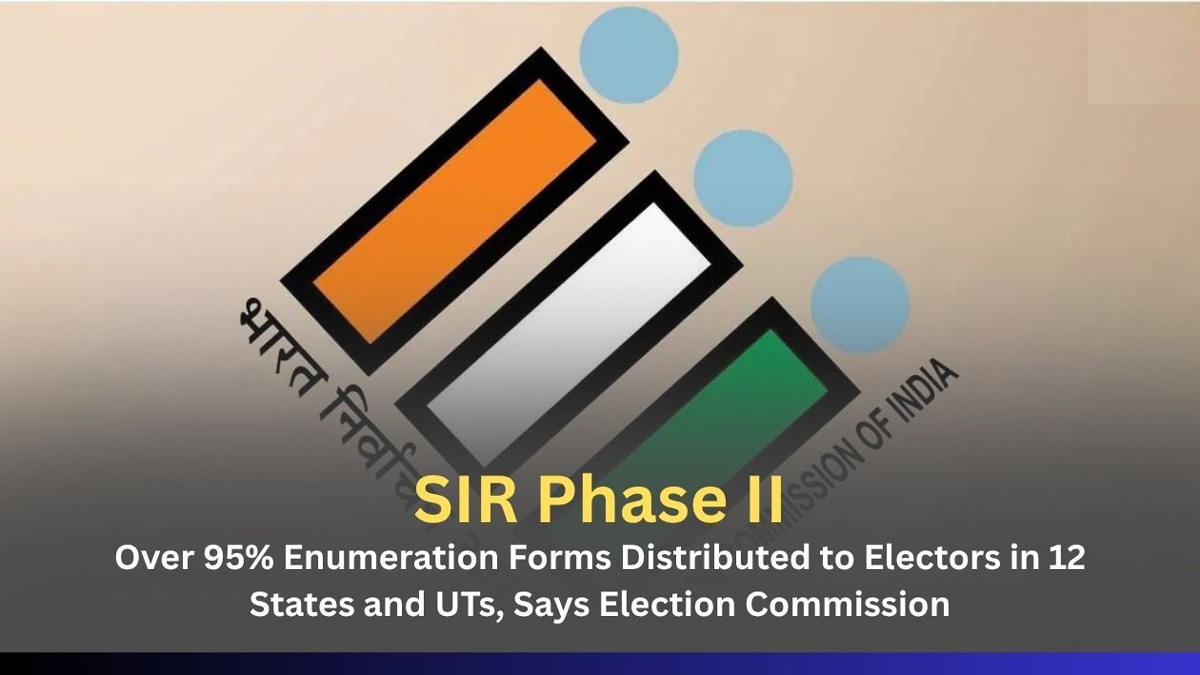 Nearly 99 pc enumeration forms distributed to electors