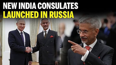 EAM S Jaishankar inaugurates two new Indian consulates in Russia