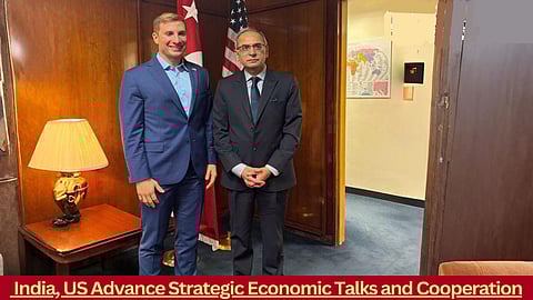 Discusses mutually beneficial trade deal with top US official 