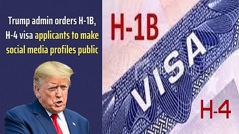 Trump admin orders visa applicants to make social media profiles public