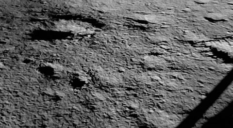 Moon surface- ISRO image