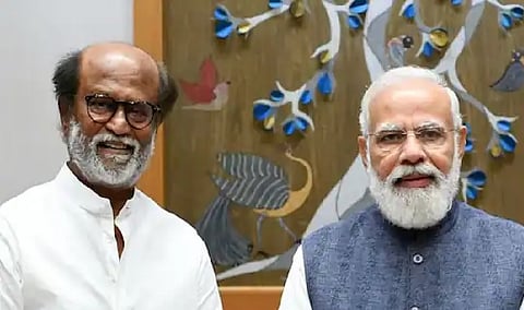 PM Modi greets Rajinikanth on 75th birthday   