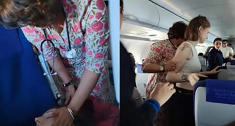 Karnataka ex-MLA, a doctor, saves life of American co-passenger mid air