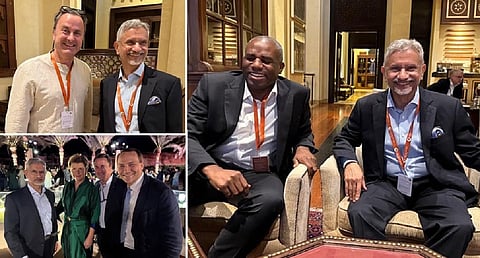 Jaishankar meets European, UK, Egyptian counterparts at UAE summit