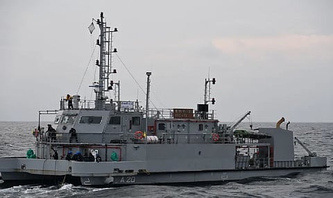 Naval diving support craft commissioned