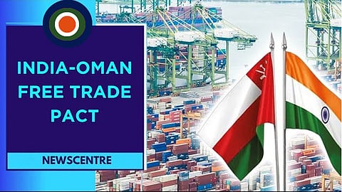 India, Oman to sign free trade agreement tomorrow in Muscat