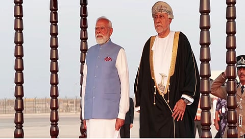PM Modi conferred with the Order of Oman