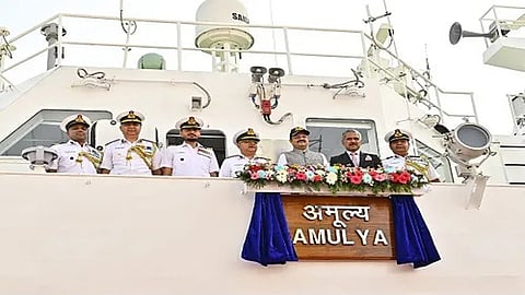 'Amulya' commissioned into Indian Coast Guard