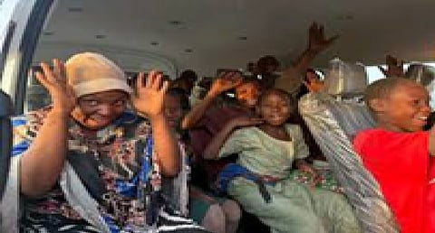 130 schoolchildren and staff abducted in Nigeria last month have been released, police say